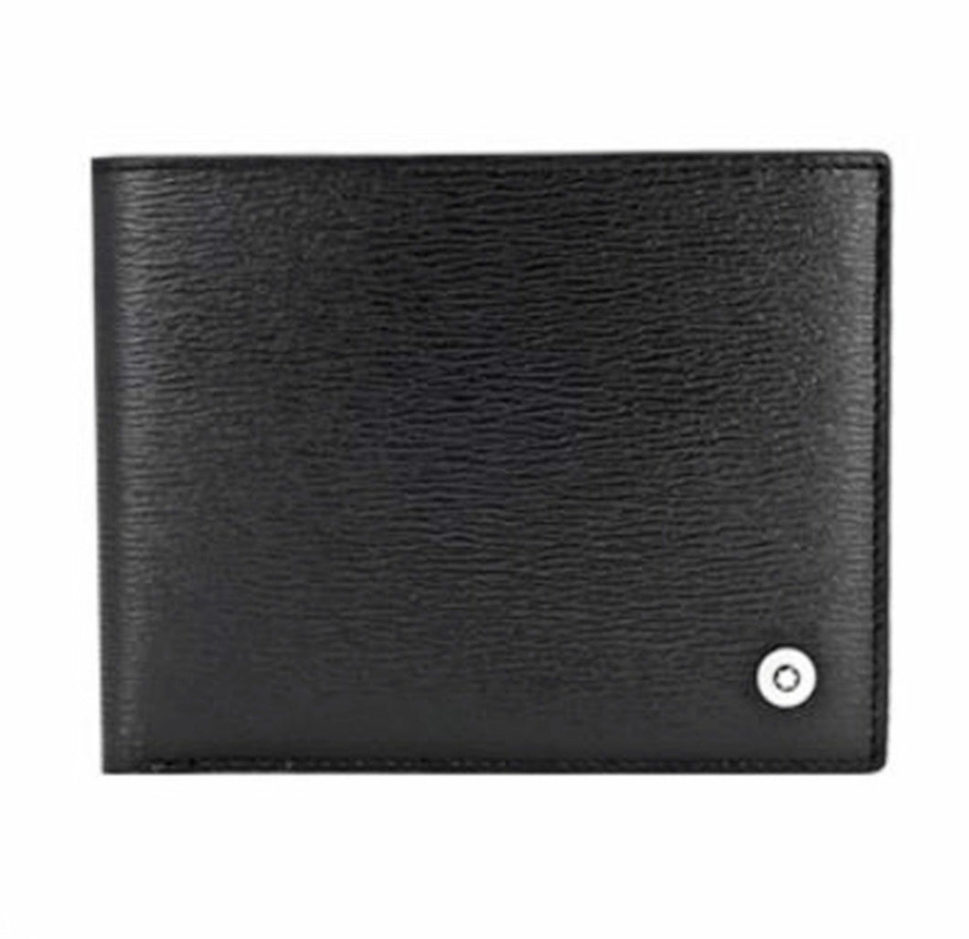 [MONT BLANC] Men's Leather Half Wallet 6cc 38036