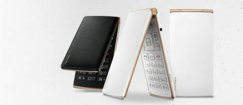 LG wine Smart LG-T480 WHITE Flip Folder Phone 8.8cm 3.5inch Screen 3G only