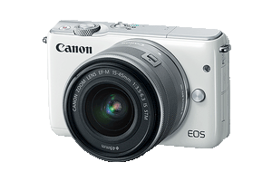 Canon EOS M10 EF-M 15-45mm White COLOR ONLY