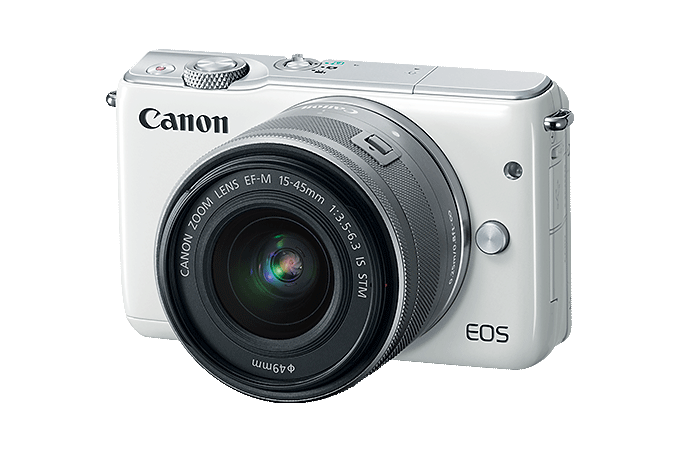Canon EOS M10 EF-M 15-45mm White COLOR ONLY