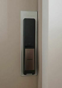 SAMSUNG SHP-DP960 Keyless Fingerprint Pull from outside Door Lock