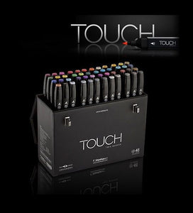 ShinHan Art TOUCH TWIN 48 Marker Set Twin tips - 48 COLORS
