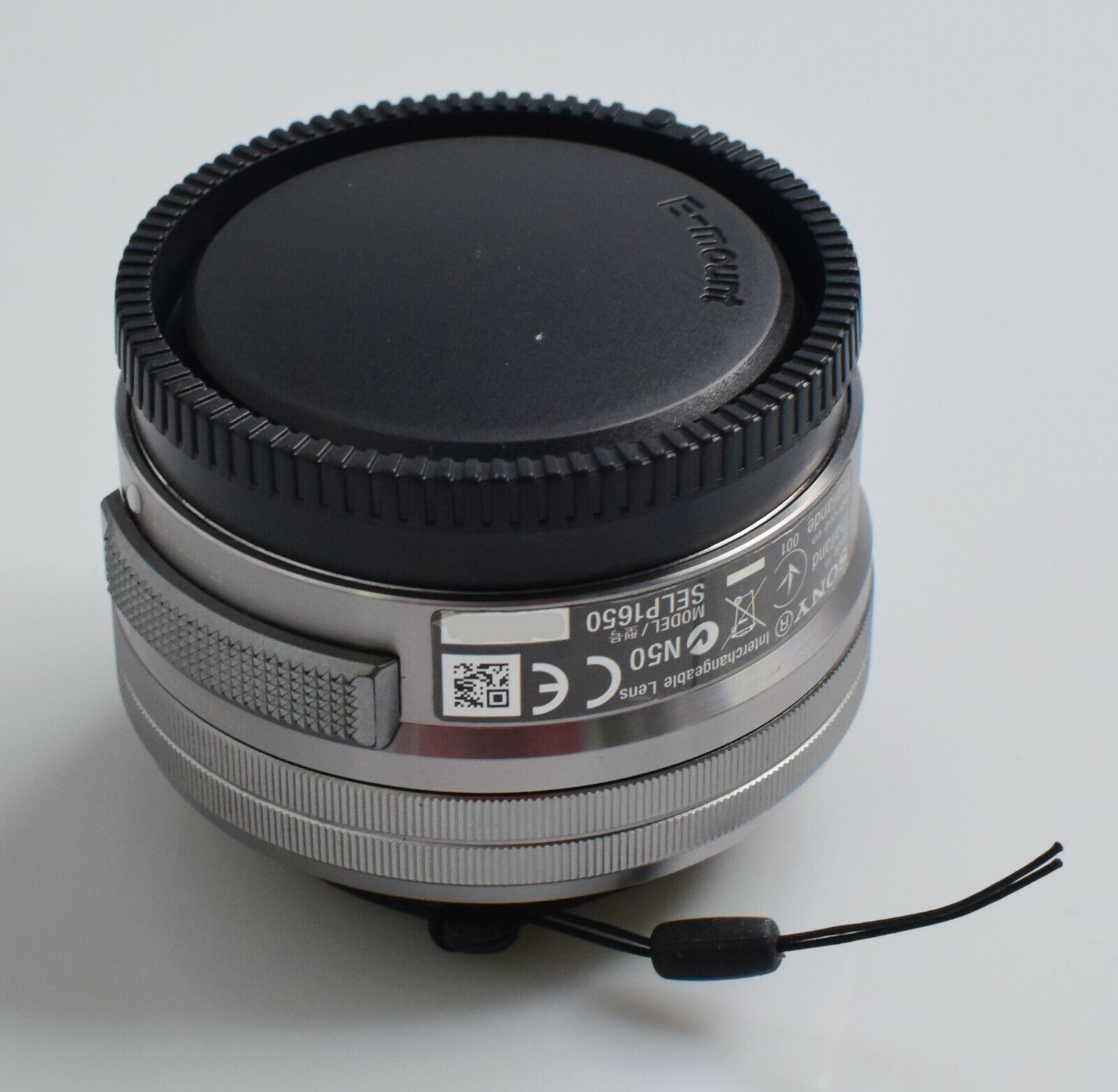 Sony SELP1650 16-50mm Power Zoom Camera Bundle Lens Displayed