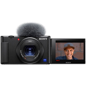 Sony ZV-1 Digital Camera (Black/White)