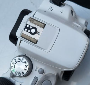 Canon EOS 100D (Kiss x7 Rebel SL1 ) 18.0MP DSLR (Body Only) WHITE No Lens