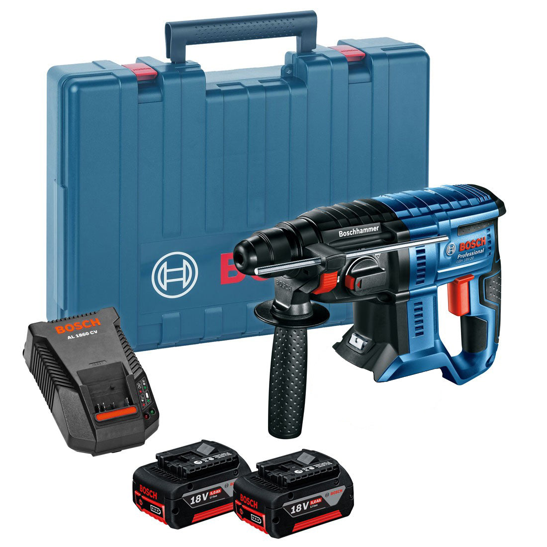 BOSCH GBH 18V-21 PROFESSIONAL CORDLESS ROTARY HAMMER WITH SDS PLUS