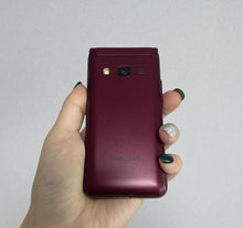 Samsung Galaxy Folder 2 Wine color SM-G160N GSMUnlocked Single Sim LTE Mobile Used