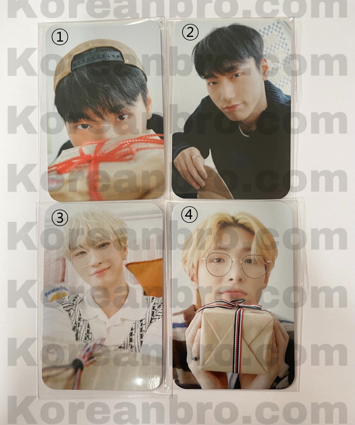 ATEEZ Atiny Room POP-UP Store Lucky Draw Photo Card