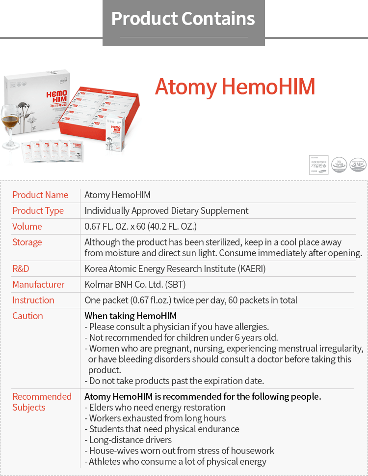 Atomy HemoHIM