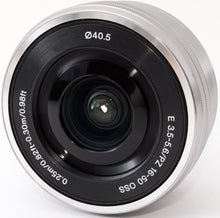 Sony SELP1650 16-50mm Power Zoom Camera Bundle Lens Displayed