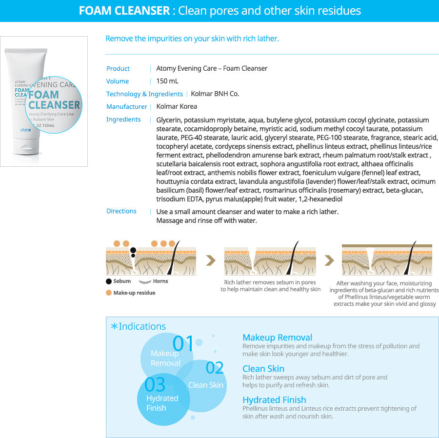 Atomy Foam Cleanser *1ea